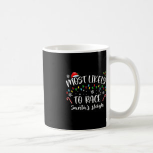 Am wahrscheinlichsten ist es, dass Santa's Sleigh- Kaffeetasse