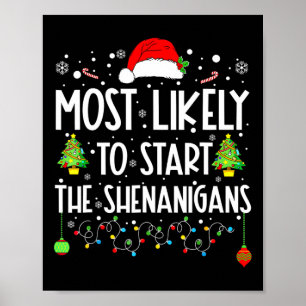 Am wahrscheinlichsten ist es, dass Shenanigans Wei Poster