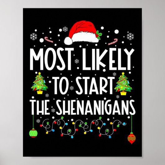 Am wahrscheinlichsten ist es, dass Shenanigans Wei Poster (Vorne)