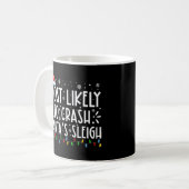 Am wahrscheinlichsten ist es, dass Weihnachten der Kaffeetasse (Vorderseite Links)