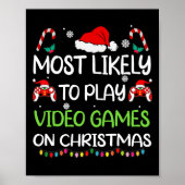 Am wahrscheinlichsten ist es, dass Weihnachts-Game Poster (Vorne)
