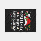 Am wahrscheinlichsten ist es, dass Weihnachts-Weih Fleecedecke (Vorderseite (Horizontal))