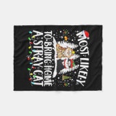 Am wahrscheinlichsten ist es, dass Zuhause eine st Fleecedecke (Vorderseite (Horizontal))