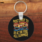 Am wahrscheinlichsten ist es, den ganzen Sommer üb Schlüsselanhänger (Vorderseite)