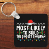 Am wahrscheinlichsten ist es, den größten Schneema Schlüsselanhänger (Vorderseite)