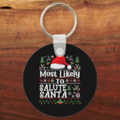 Am wahrscheinlichsten ist es, den Weihnachtsarm de Schlüsselanhänger (Vorderseite)