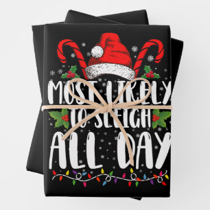 Am wahrscheinlichsten ist es, die ganze Weihnachts Geschenkpapier Set