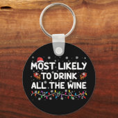 Am wahrscheinlichsten ist es, die ganze Weinfamili Schlüsselanhänger (Vorderseite)
