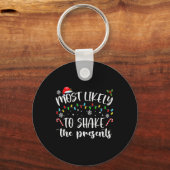 Am wahrscheinlichsten ist es, die Geschenke zu sch Schlüsselanhänger (Vorderseite)