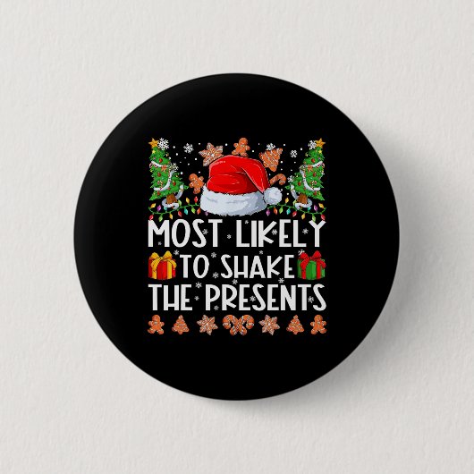 Am wahrscheinlichsten ist es, die Weihnachten der  Button (Vorderseite)