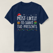 Am wahrscheinlichsten ist es, die Weihnachten der  T-Shirt (Design vorne)