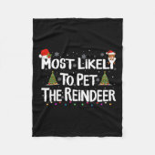 Am wahrscheinlichsten ist es, die Weihnachtsbrunne Fleecedecke (Vorderseite)