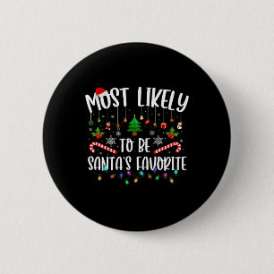 Am wahrscheinlichsten ist es, die Weihnachtsfamili Button