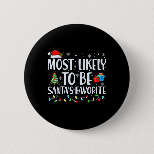 Am wahrscheinlichsten ist es, die Weihnachtsfamili Button