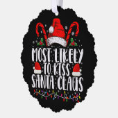 Am wahrscheinlichsten ist es, die Weihnachtsfamili Ornament Karte (Links)