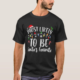 Am wahrscheinlichsten ist es, die Weihnachtsfamili T-Shirt