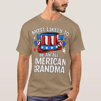 Am wahrscheinlichsten ist es, ein allamerikanische T-Shirt