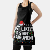 Am wahrscheinlichsten ist es, eine Streitweihnacht Schürze (InSitu)