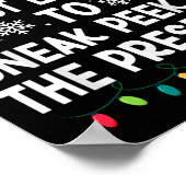 Am wahrscheinlichsten ist es, Flüchtige Blick bei Poster (Ecke)