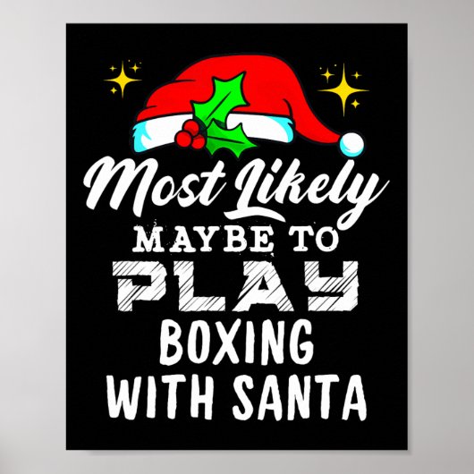 Am wahrscheinlichsten ist es, mit Santa Funny zu s Poster (Vorne)