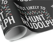 Am wahrscheinlichsten ist es, Rudolph Weihnachtsma Geschenkpapier (Rolleneckpunkt)