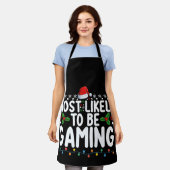 Am wahrscheinlichsten ist es, Videospiele-Gamer zu Schürze (Getragen)