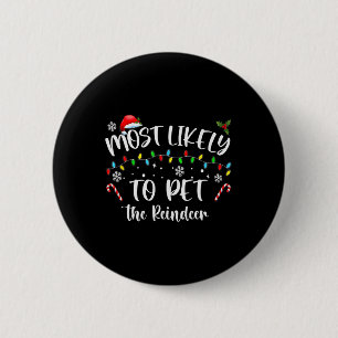 Am wahrscheinlichsten ist es, Weihnachten mit dem Button