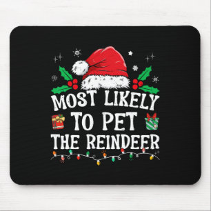 Am wahrscheinlichsten ist es, Weihnachten mit dem Mousepad