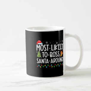Am wahrscheinlichsten ist es, Weihnachten zu verbr Kaffeetasse