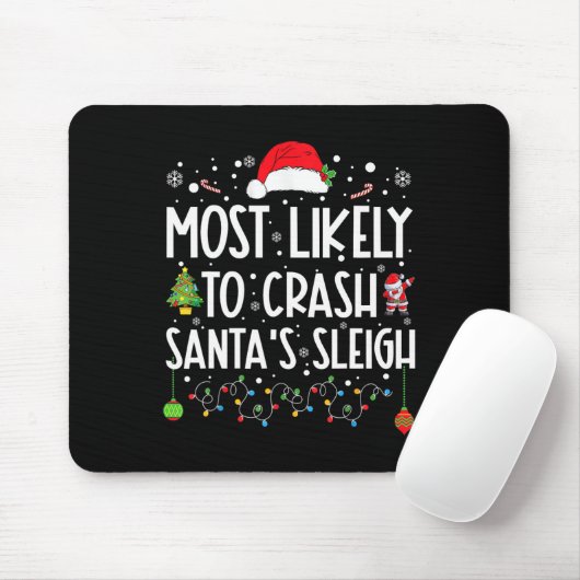 Am wahrscheinlichsten ist es, Weihnachten zum Leig Mousepad (Mit Mouse)
