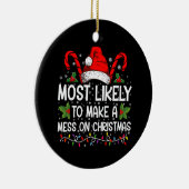 Am wahrscheinlichsten ist es, zu Weihnachten ein C Keramik Ornament (Rechts)