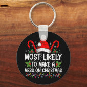 Am wahrscheinlichsten ist es, zu Weihnachten ein C Schlüsselanhänger (Vorderseite)