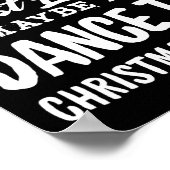 Am wahrscheinlichsten ist es, zu Weihnachtsliedern Poster (Ecke)