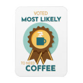 Am wahrscheinlichsten Kaffee zu benötigen Magnet (Vertikal)