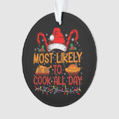 Am wahrscheinlichsten kochen den ganzen Erntedank Ornament (Vorderseite)