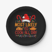 Am wahrscheinlichsten kochen den ganzen Erntedank Pappteller (Vorderseite)