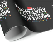 Am wahrscheinlichsten Kohle in ihren Strumpf Chris Geschenkpapier (Rolleneckpunkt)