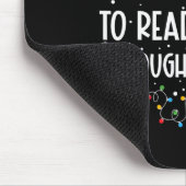 Am wahrscheinlichsten liest ein Buch, das dem Fami Mousepad (Ecke)