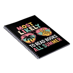 Am wahrscheinlichsten liest man den ganzen Sommer  Notizblock