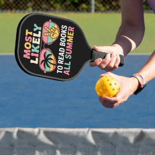 Am wahrscheinlichsten liest man den ganzen Sommer  Pickleball Schläger