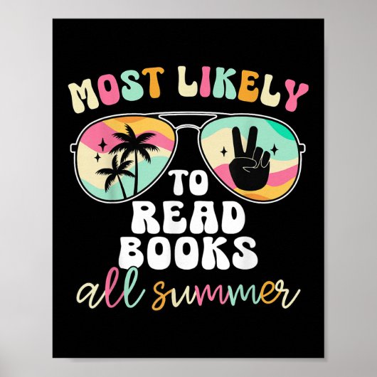 Am wahrscheinlichsten liest man den ganzen Sommer Poster (Vorne)