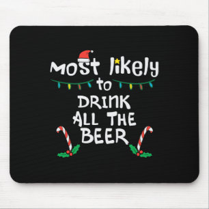 Am wahrscheinlichsten lustige Weihnachts Weihnacht Mousepad