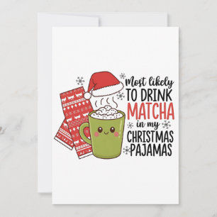 Am wahrscheinlichsten Matcha in meinem Weihnachts- Ankündigung