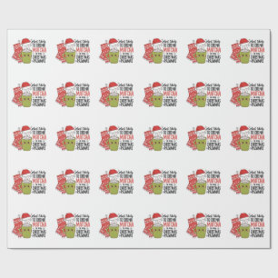 Am wahrscheinlichsten Matcha in meinem Weihnachts- Geschenkpapier