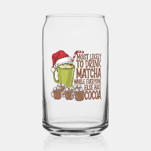 Am wahrscheinlichsten Matcha trinkt und Elf Xmas s Dosenglas