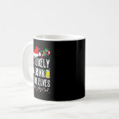 Am wahrscheinlichsten, mit dem Elf zu trinken Funn Kaffeetasse (Vorderseite Links)