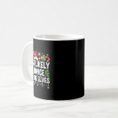 Am wahrscheinlichsten mit den Elfen Weihnachtsmatt Kaffeetasse (Vorderseite Links)