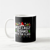 Am wahrscheinlichsten mit den Elfen Weihnachtsmatt Kaffeetasse (Links)
