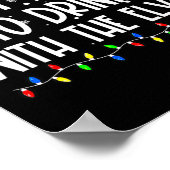 Am wahrscheinlichsten mit Elfen zu trinken Elf Fam Poster (Ecke)