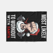 Am wahrscheinlichsten mit Santa Bodybuilding Ch Fleecedecke (Vorderseite (Horizontal))